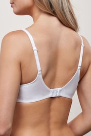 White Pad Full Cup Smoothing Microfibre T-Shirt Bra - Image 2 of 4