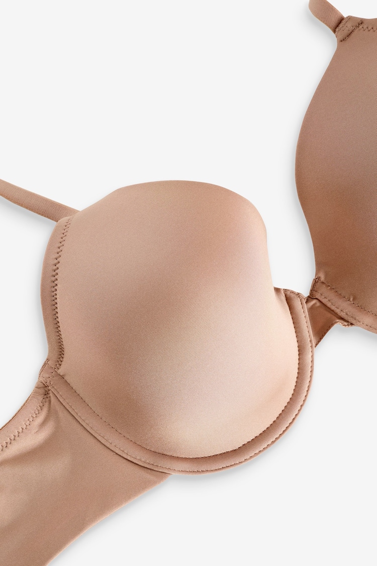 Nude Pad Full Cup Smoothing Microfibre T-Shirt Bra - Image 6 of 6