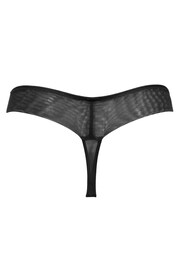 Pour Moi Black Thong Milan Knickers High Waist Knicker - Image 5 of 5