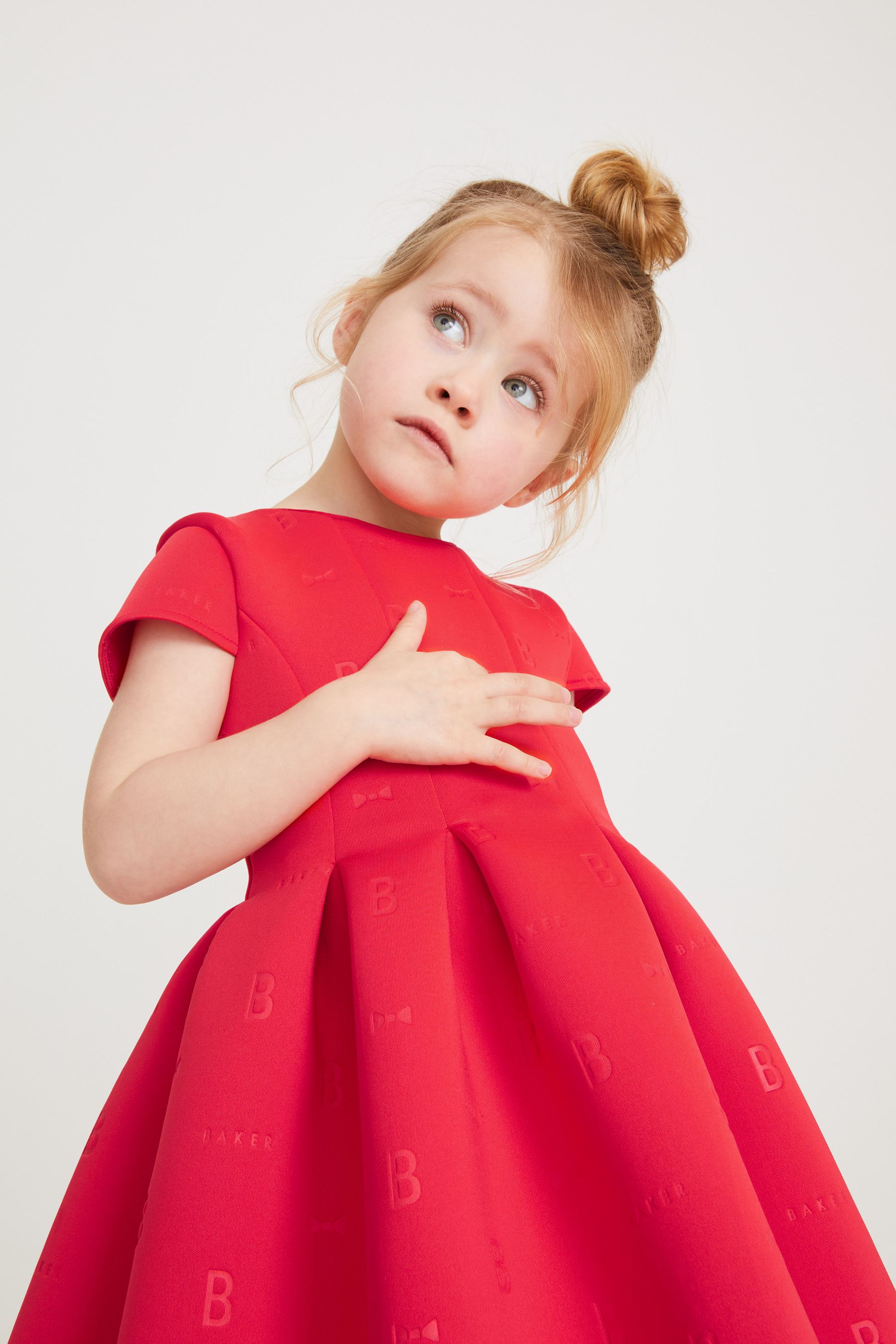 Buy Baker by Ted Baker Pleated Scuba Dress from Next USA