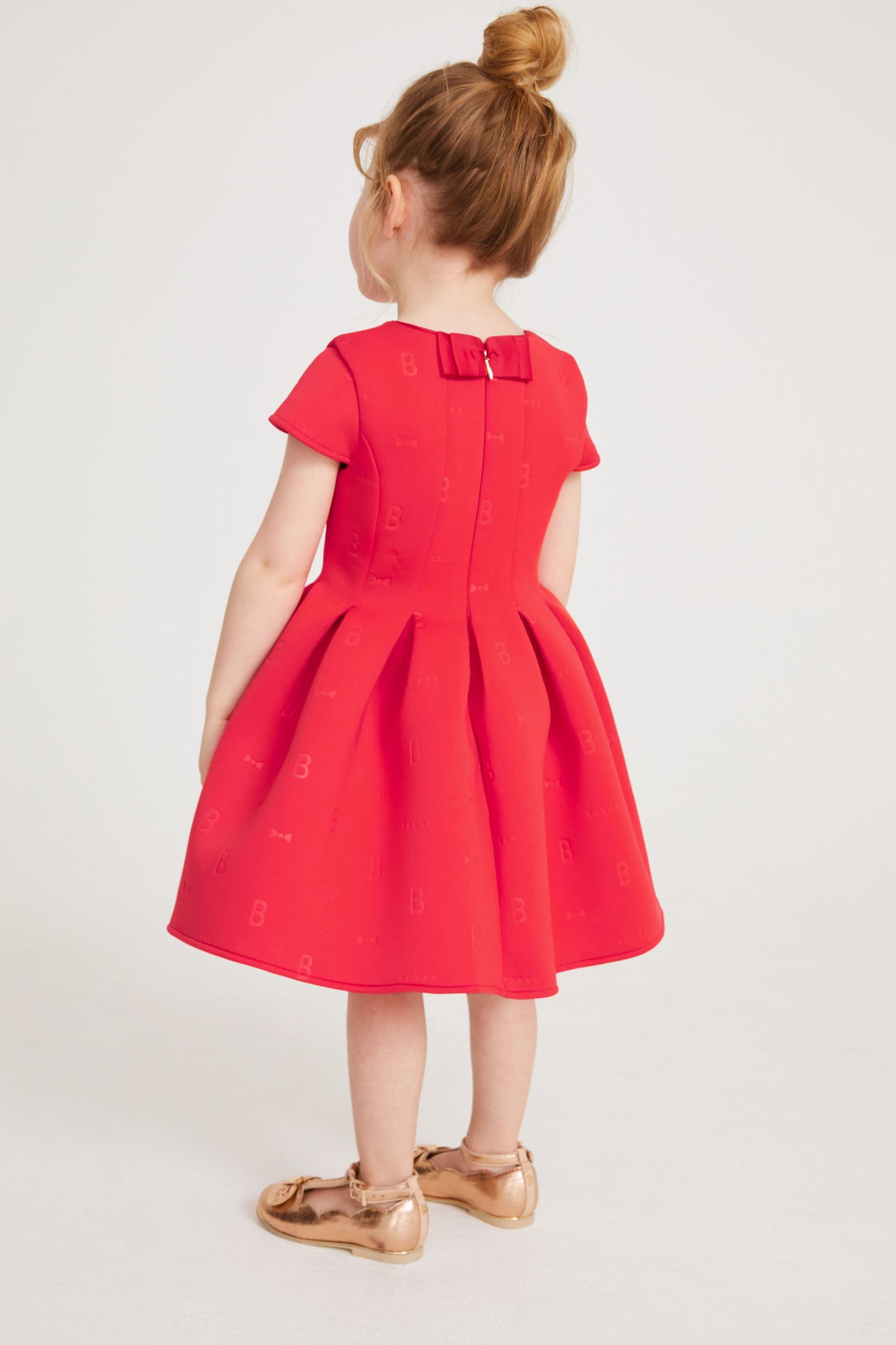 Buy Baker by Ted Baker Pleated Scuba Dress from Next USA