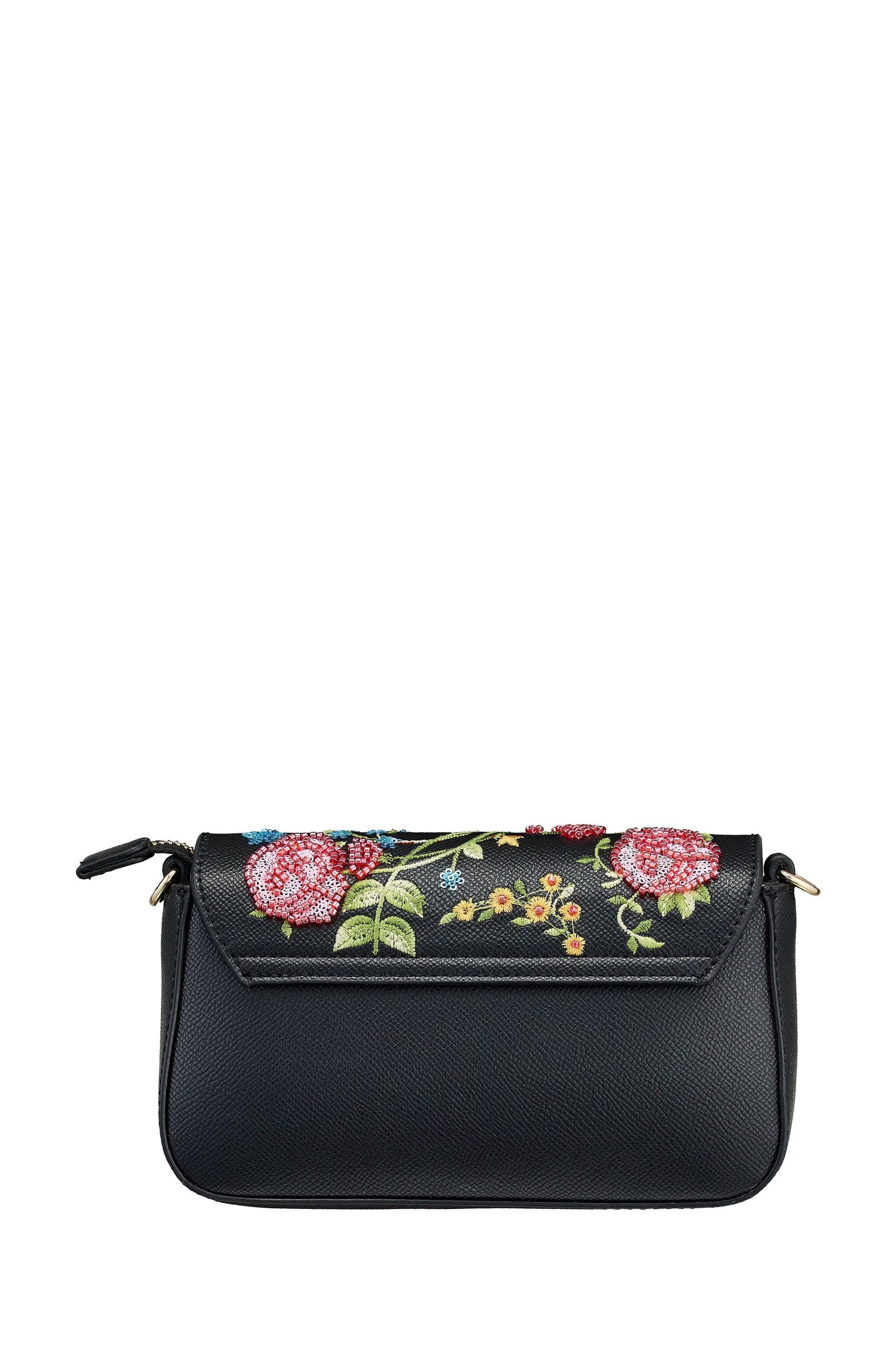 Buy Valentino Bags Black Flor Floral Embellished Cross Body Bag from Next Ireland