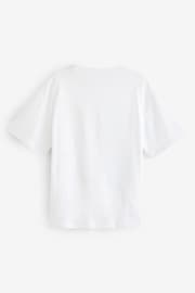 Ecru Oversized Graphic T-Shirt (3-16yrs) - Image 6 of 7