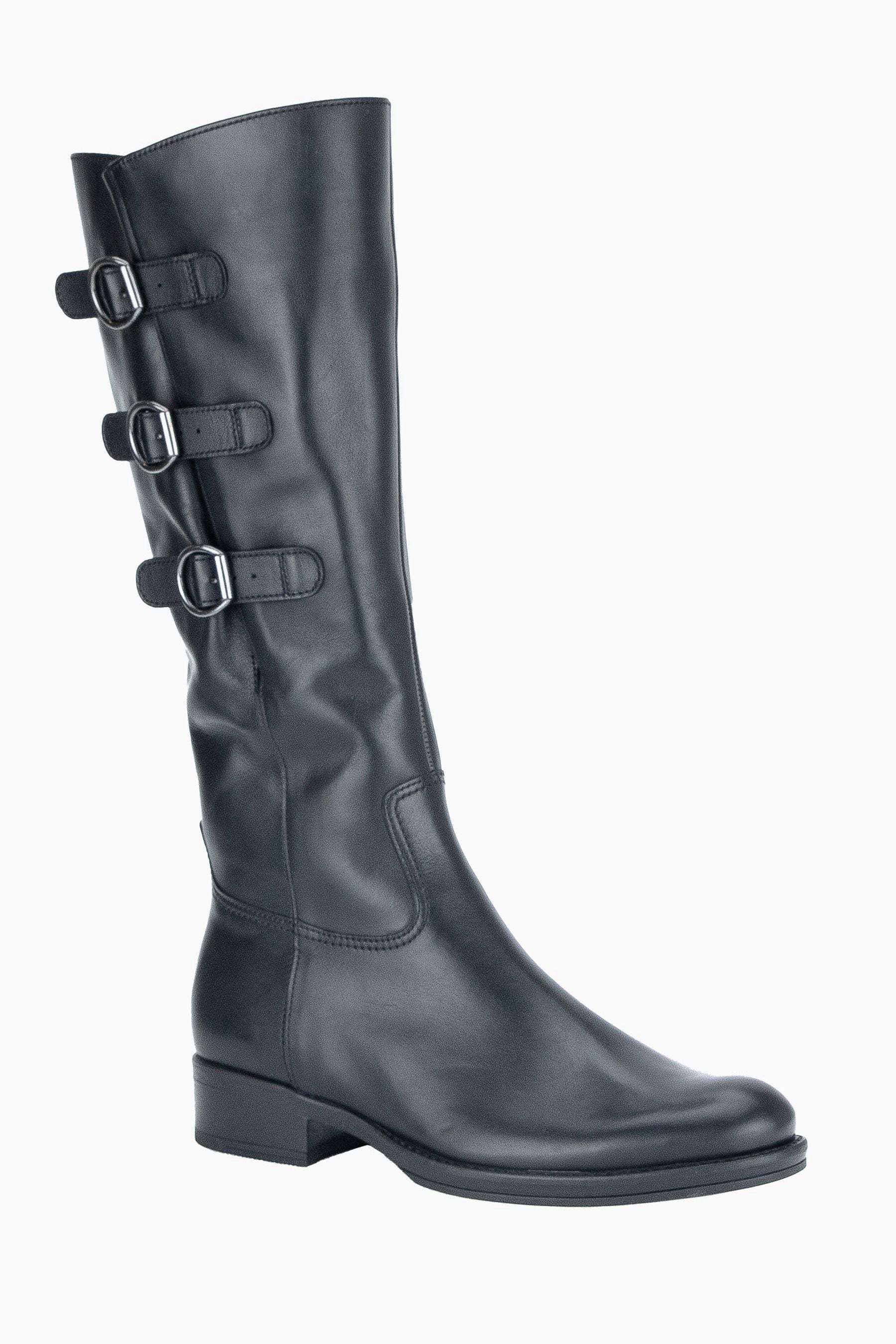 Buy Gabor Adieu Black Leather Boots from the Next UK online shop