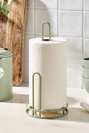 Sage Green Bronx Wire Kitchen Roll Holder - Image 1 of 3