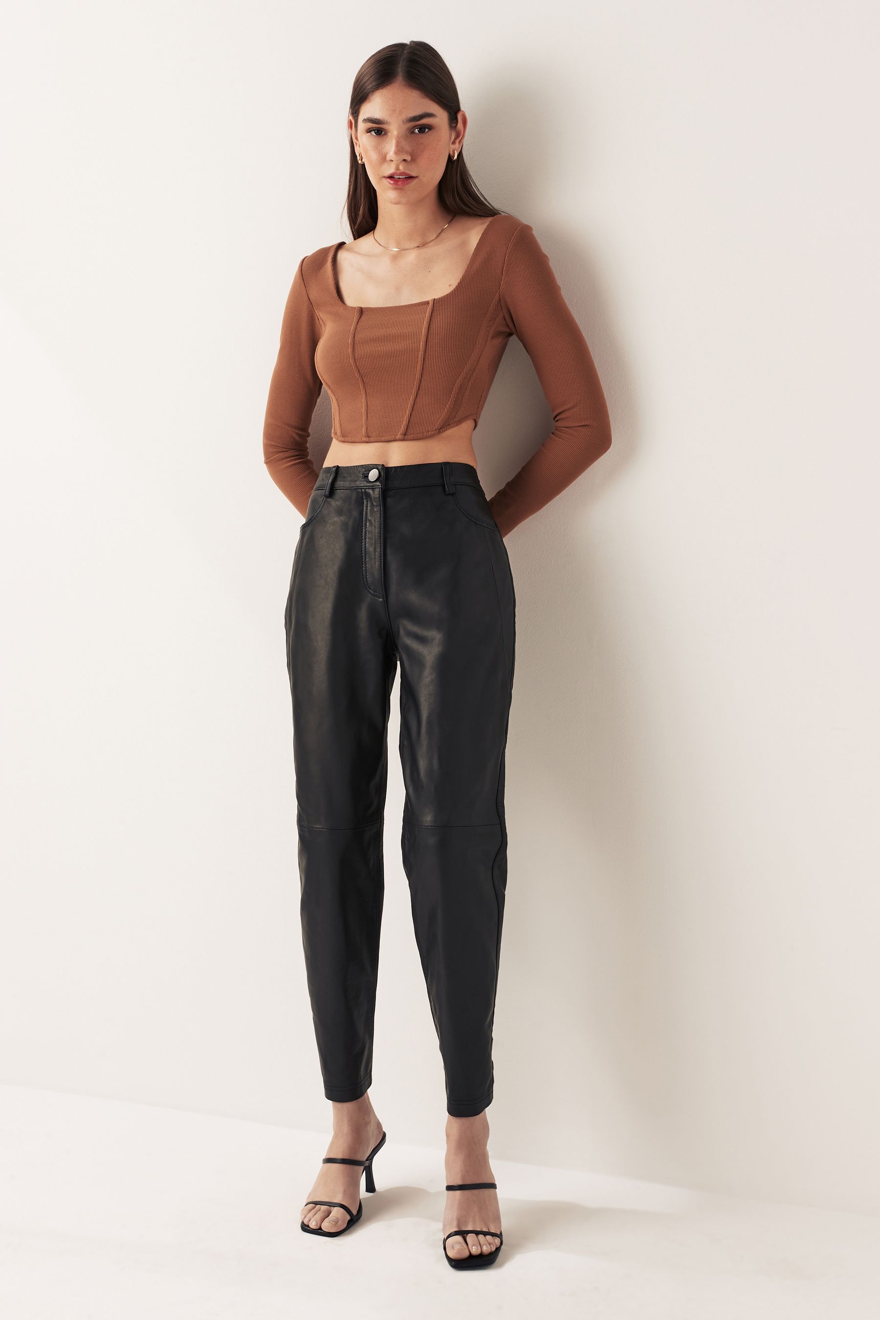 Leather pants next deals