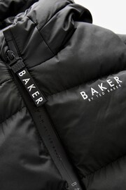 Baker By Ted Baker Shower Resistant Black Padded Coat - Image 5 of 7