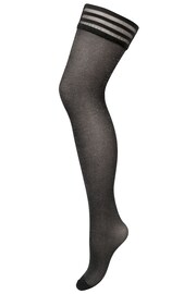 Pour Moi Black All That Glitters Stockings - Image 3 of 3