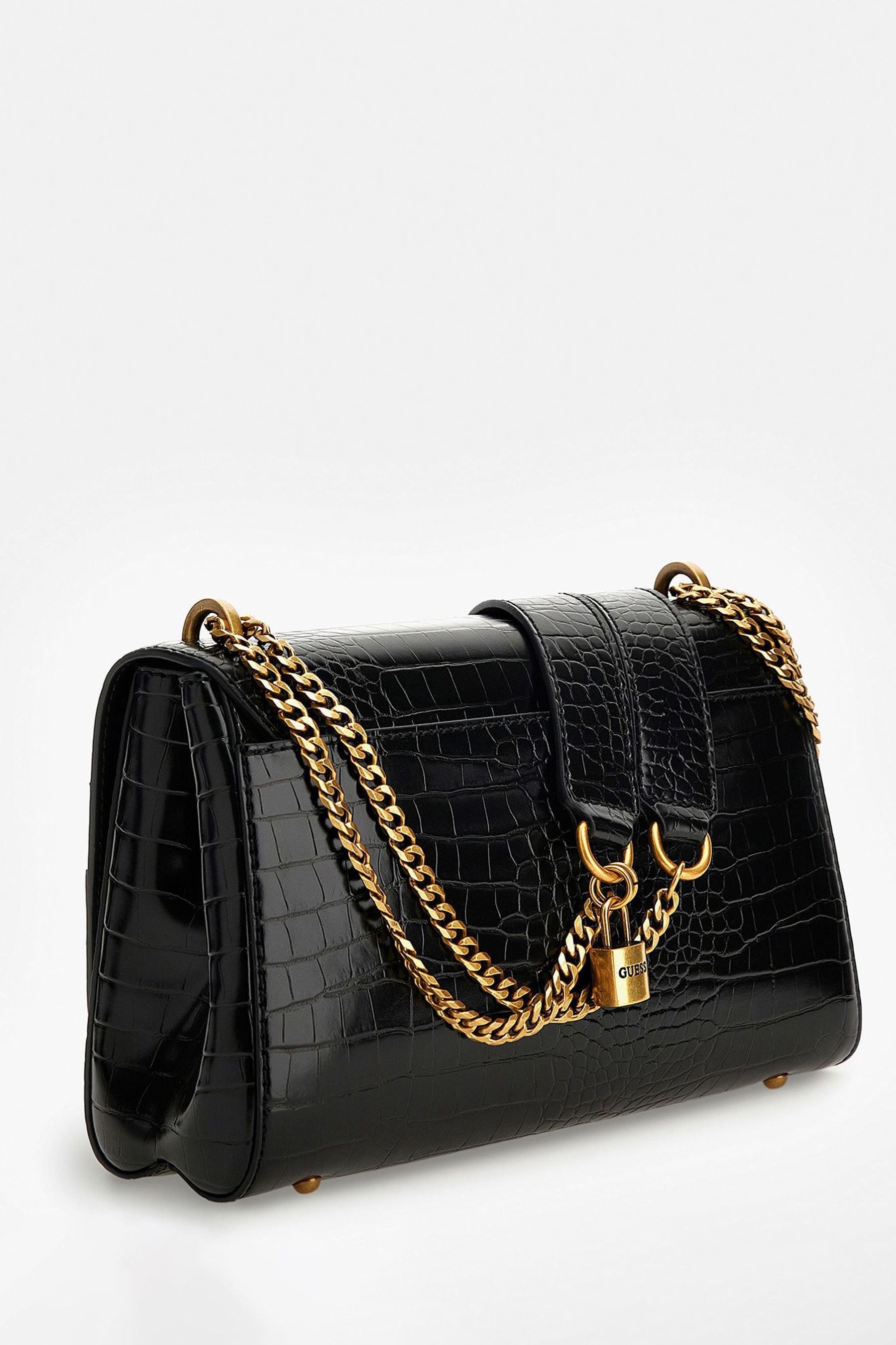Guess croco bag clearance