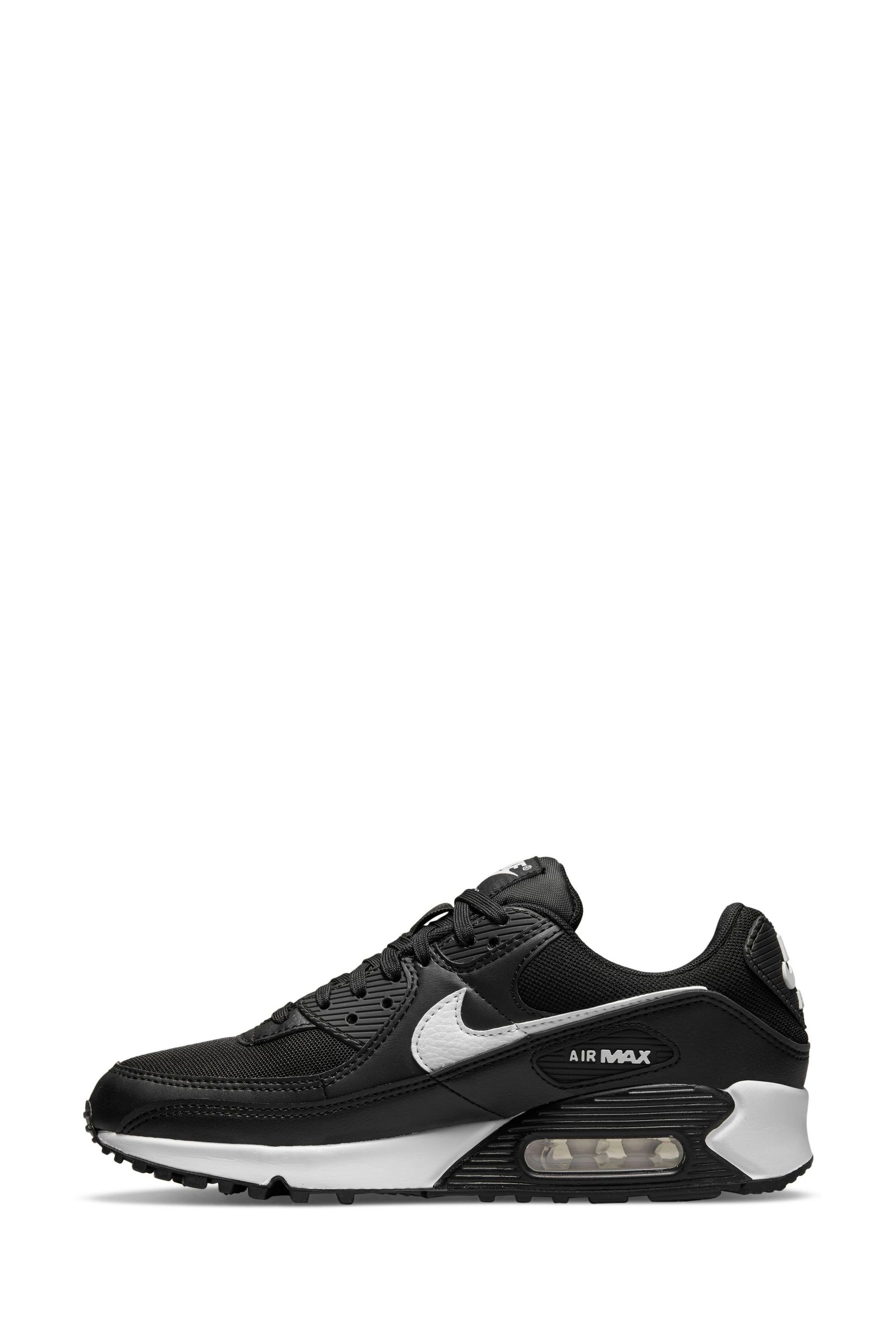 Nike wmns air max 90 black hotsell