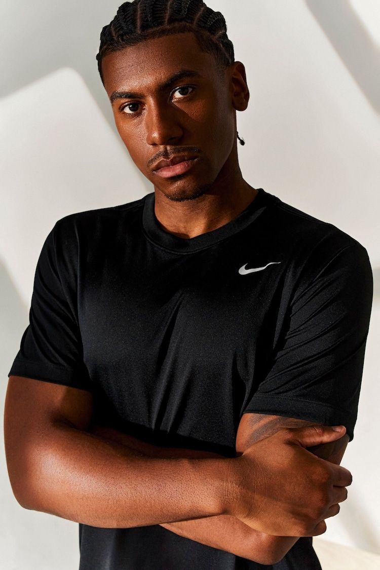 Nike Black Dri-FIT Legend Training T-Shirt - Image 1 of 9