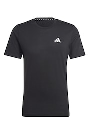 adidas Black 100% Cotton Train Essentials Feelready Training T-Shirt - Image 9 of 9