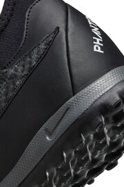 Nike Black Phantom Academy Turf Ground Football Boots - Image 8 of 8