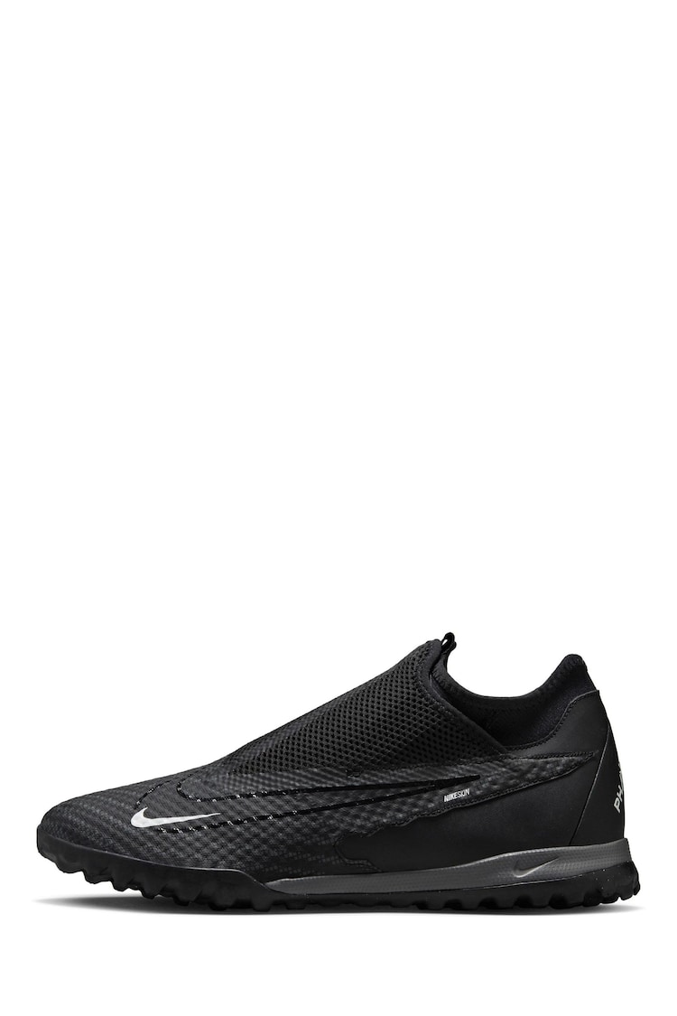 Nike Black Phantom Academy Turf Ground Football Boots - Image 2 of 8