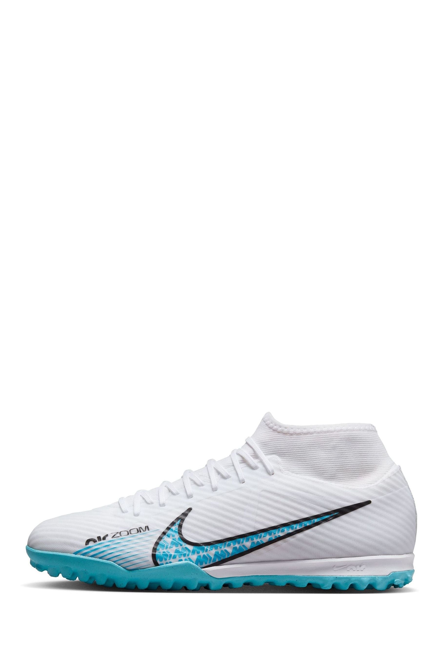 Mercurial superfly white and blue cheap