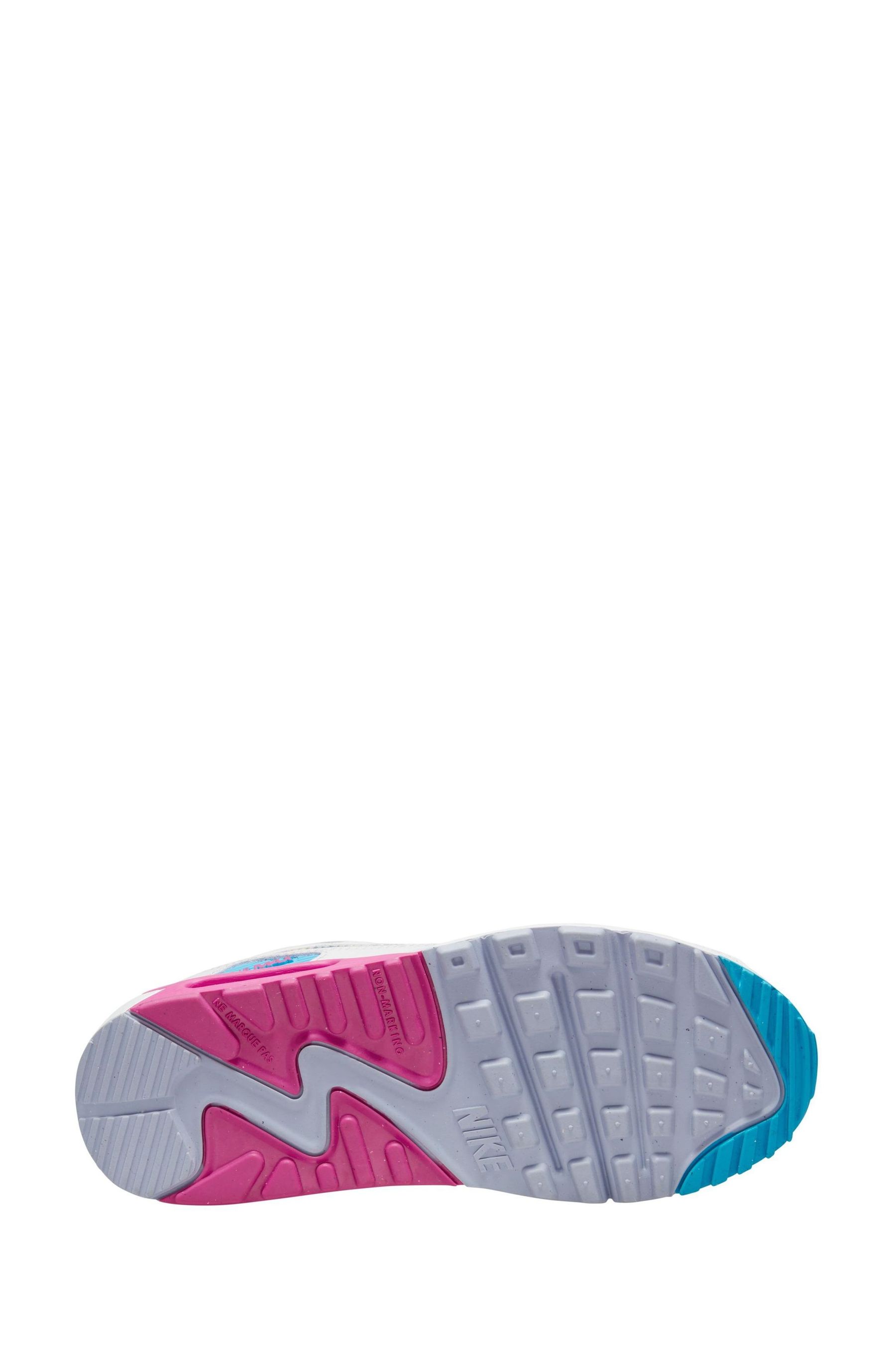 White/red air max 90 youth trainers 2025