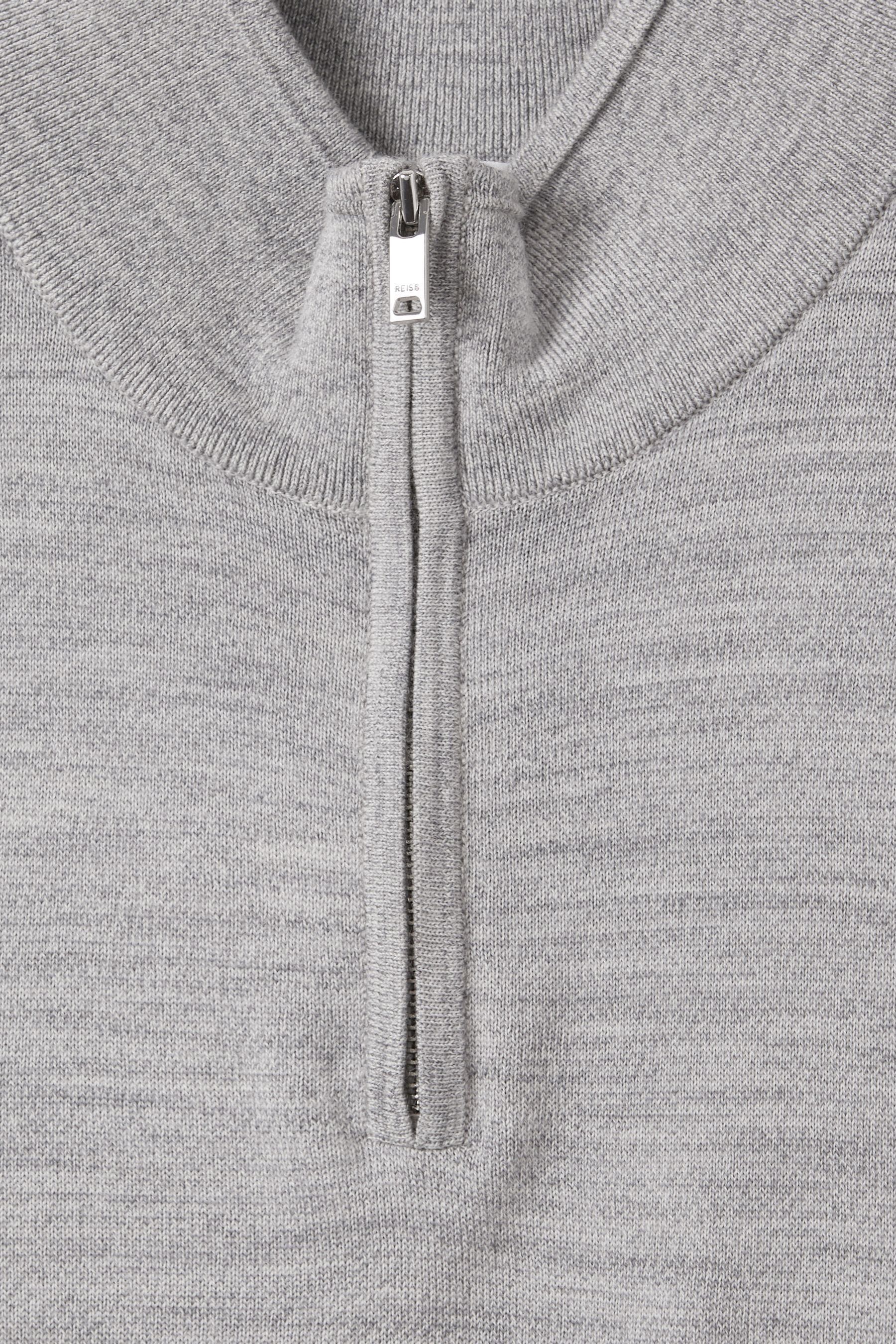 Half zip merino jumper sale