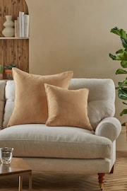 Gold 45 x 45cm Soft Velour Cushion - Image 2 of 4