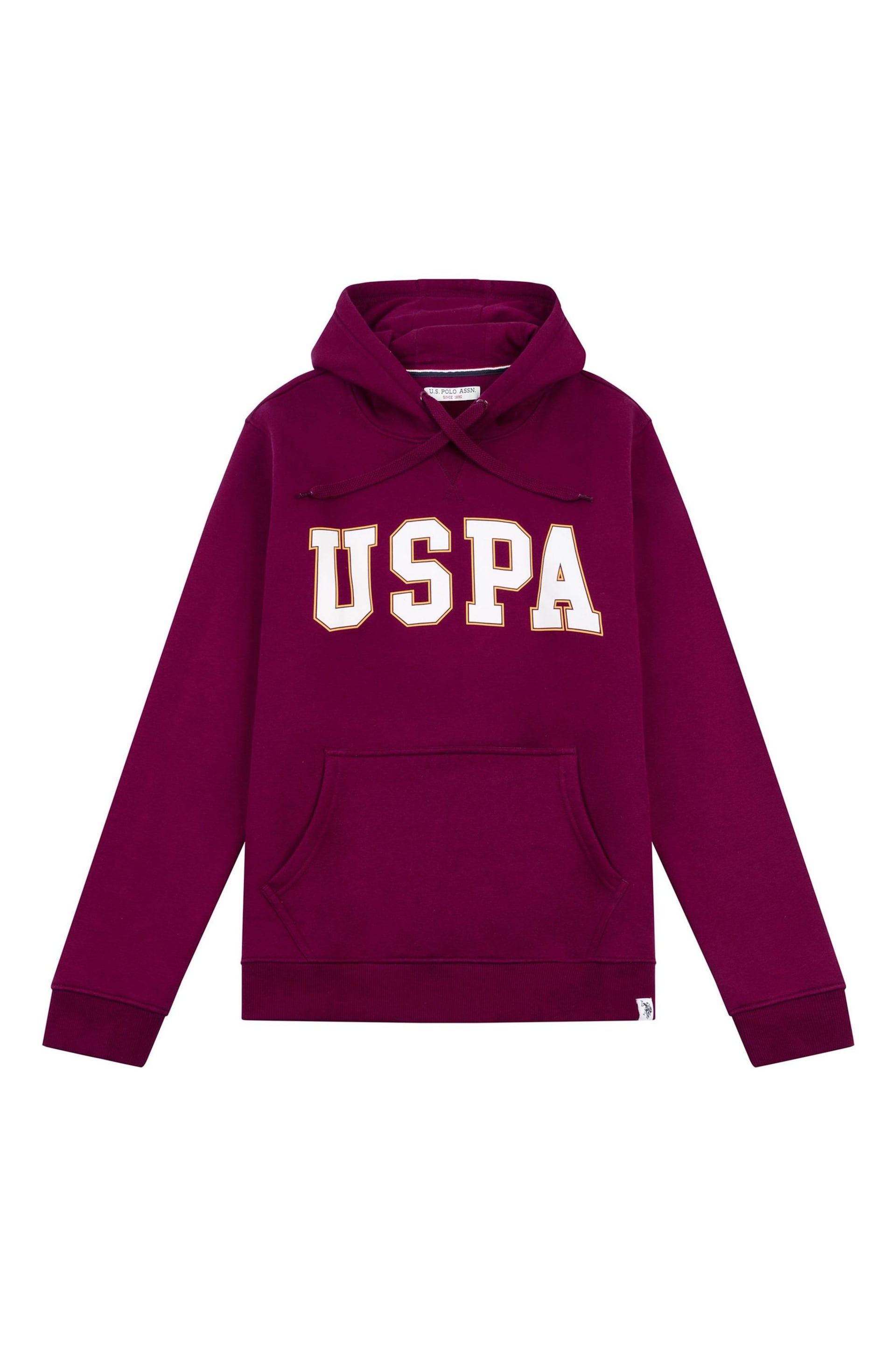 U.S. Polo Assn. Mens Arch Graphic OH Hoodie - Image 4 of 6