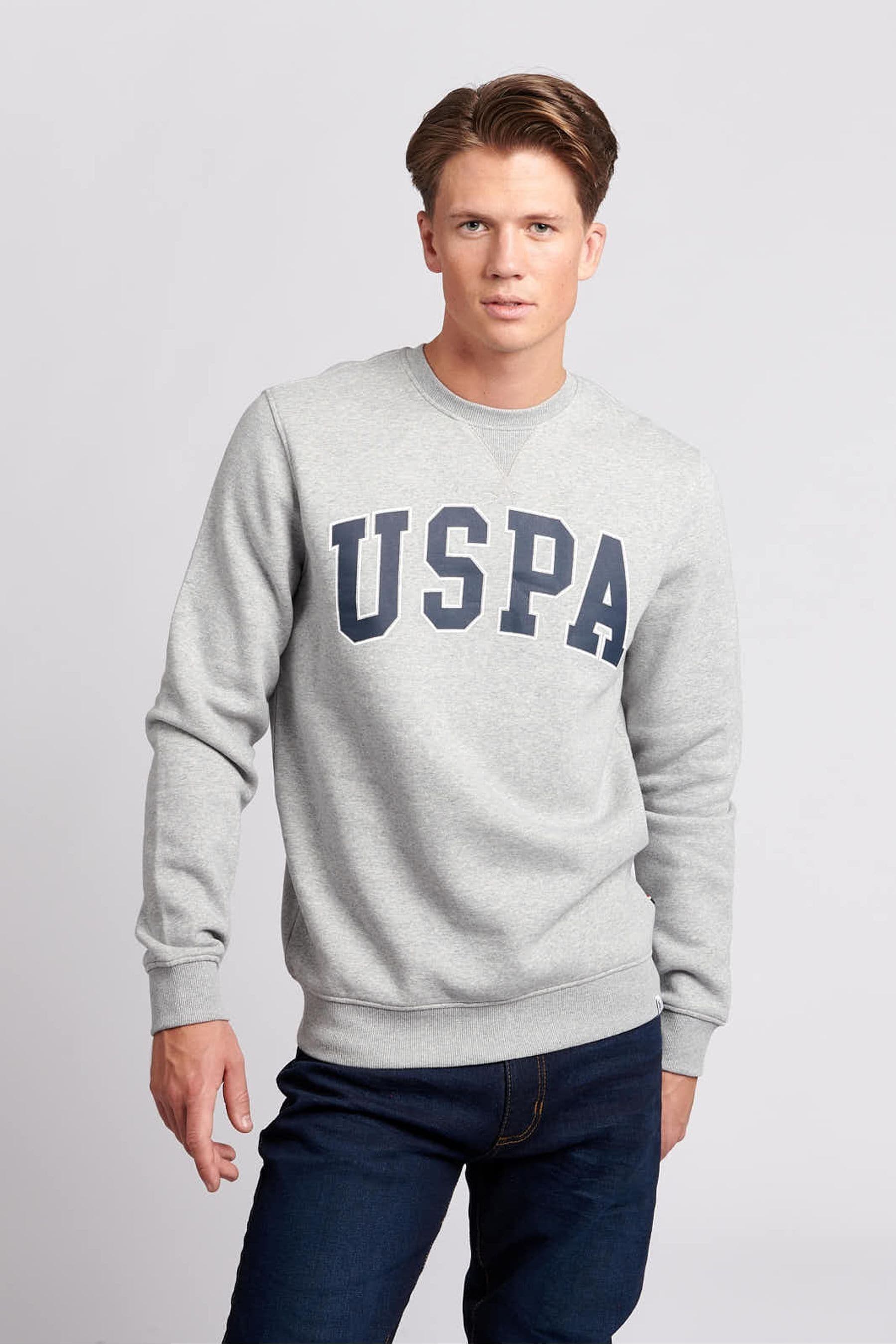 Buy U.S. Polo Assn. Mens USPA Arch BB Graphic Sweatshirt from Next Lithuania