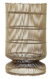 Fifty Five South Silver Small Gold Wire Candle Holder - Image 1 of 4