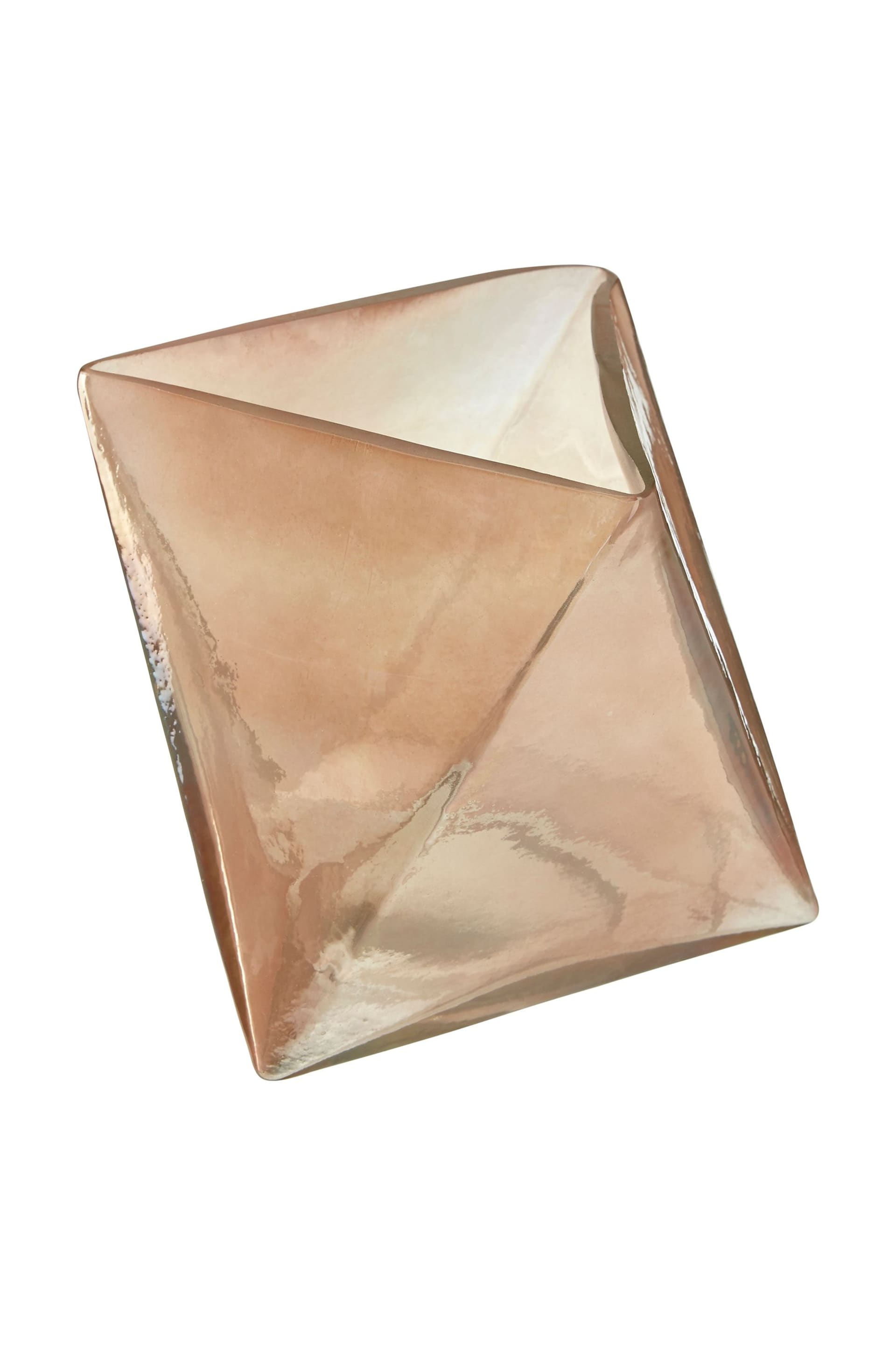 Fifty Five South Bronze Pink Candle Holder - Image 3 of 4