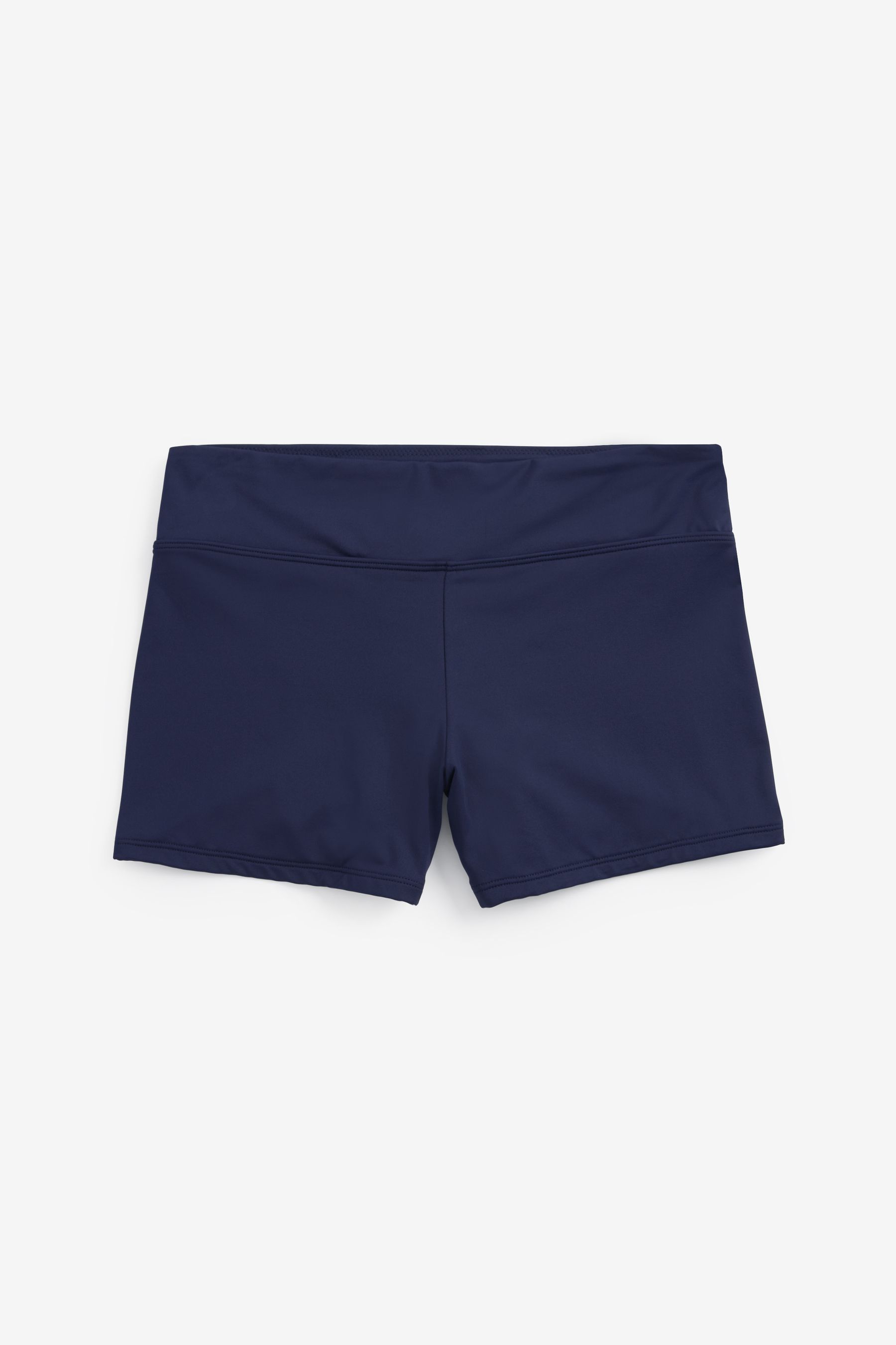 Navy blue bikini shorts top