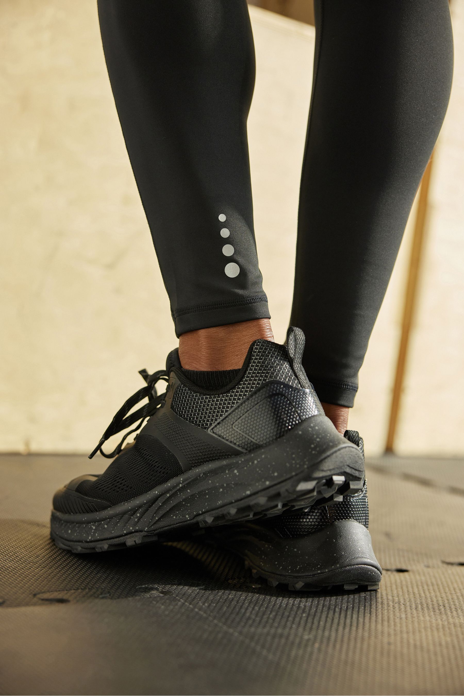 Buy Black Next Active Running Tight Sports Leggings from Next Luxembourg