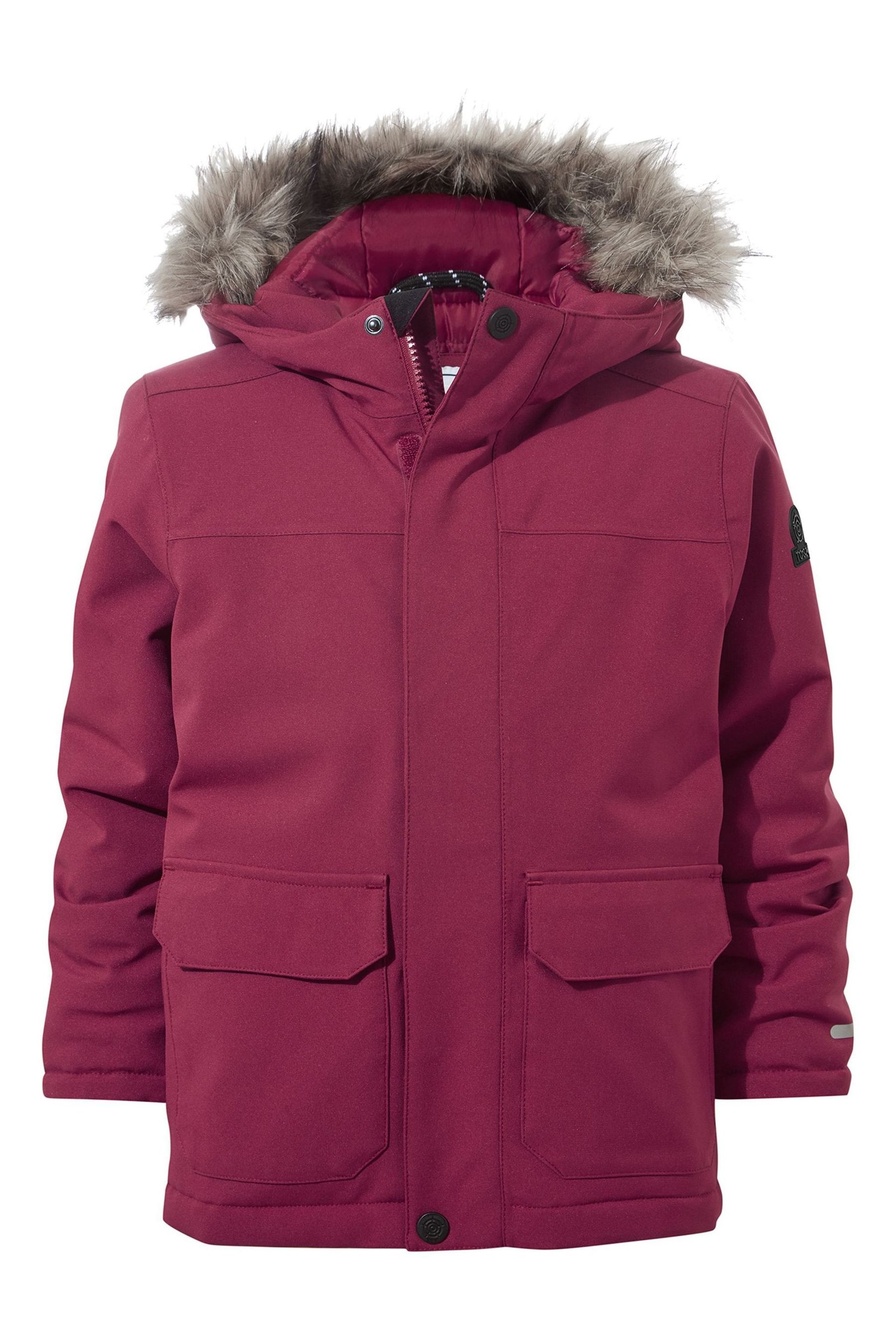 Buy Tog 24 Kids Blue Peckett Waterproof Recycle Therrma Fill Parka from Next Belgium