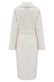 Pour Moi Cream Metallic Star Robe - Image 5 of 5