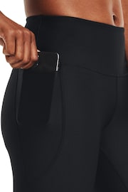 Under Armour Black No Slip Waistband Full Length Leggings - Image 6 of 10