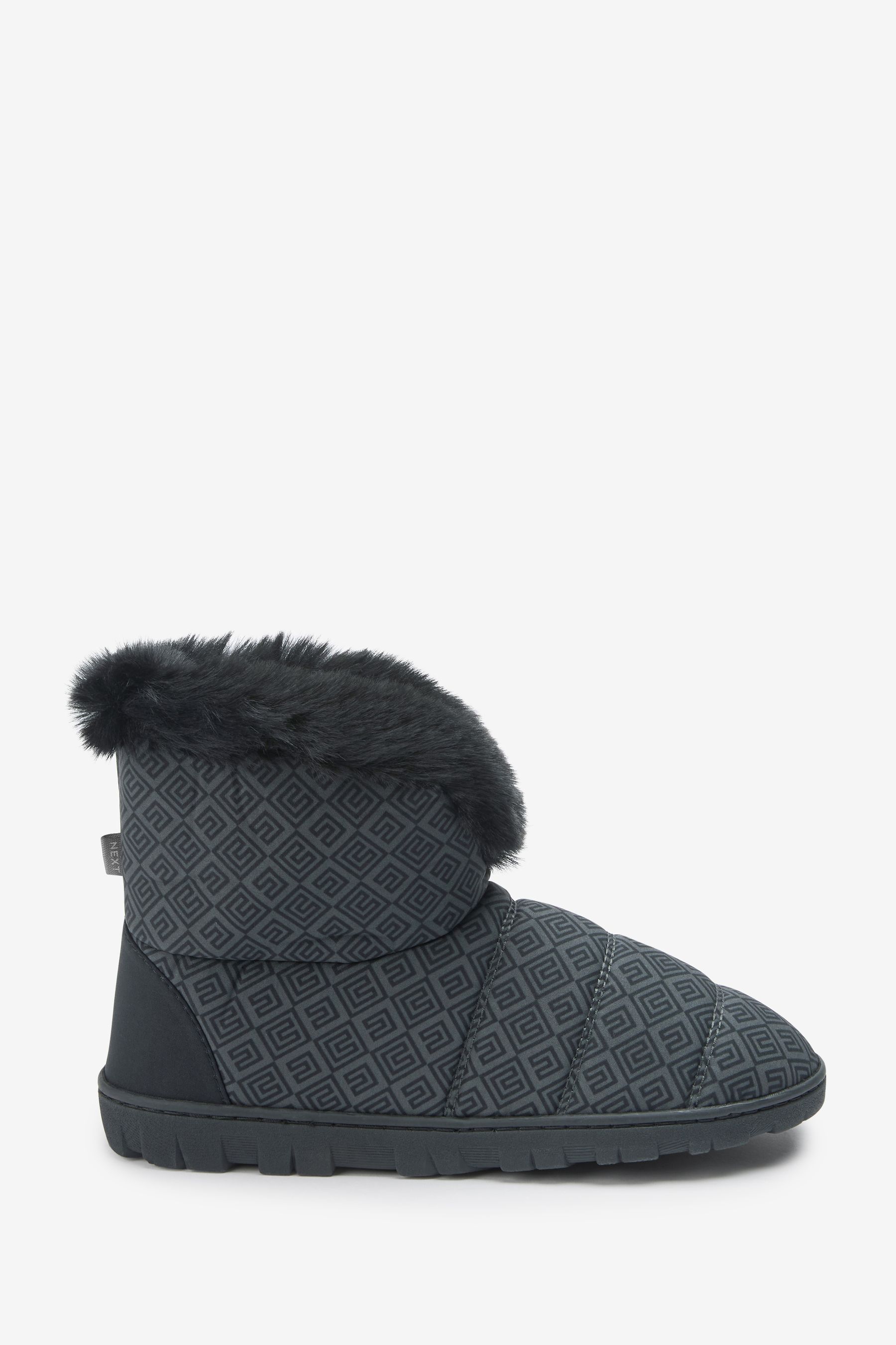 Monogrammed bootie slippers shop
