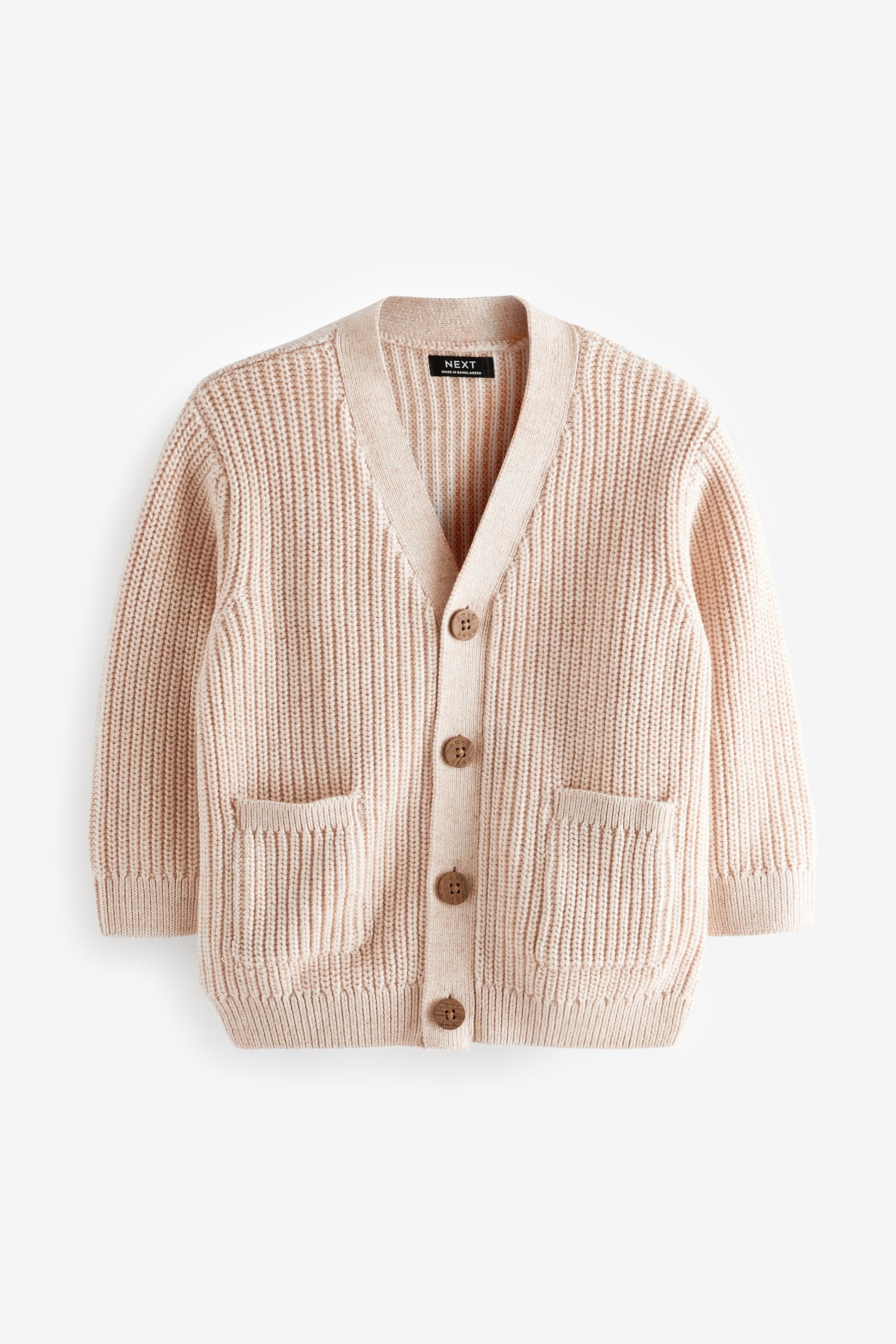 Buy Ecru Relaxed Fit 100 Cotton Cardigan 3mths 7yrs from Next Luxembourg