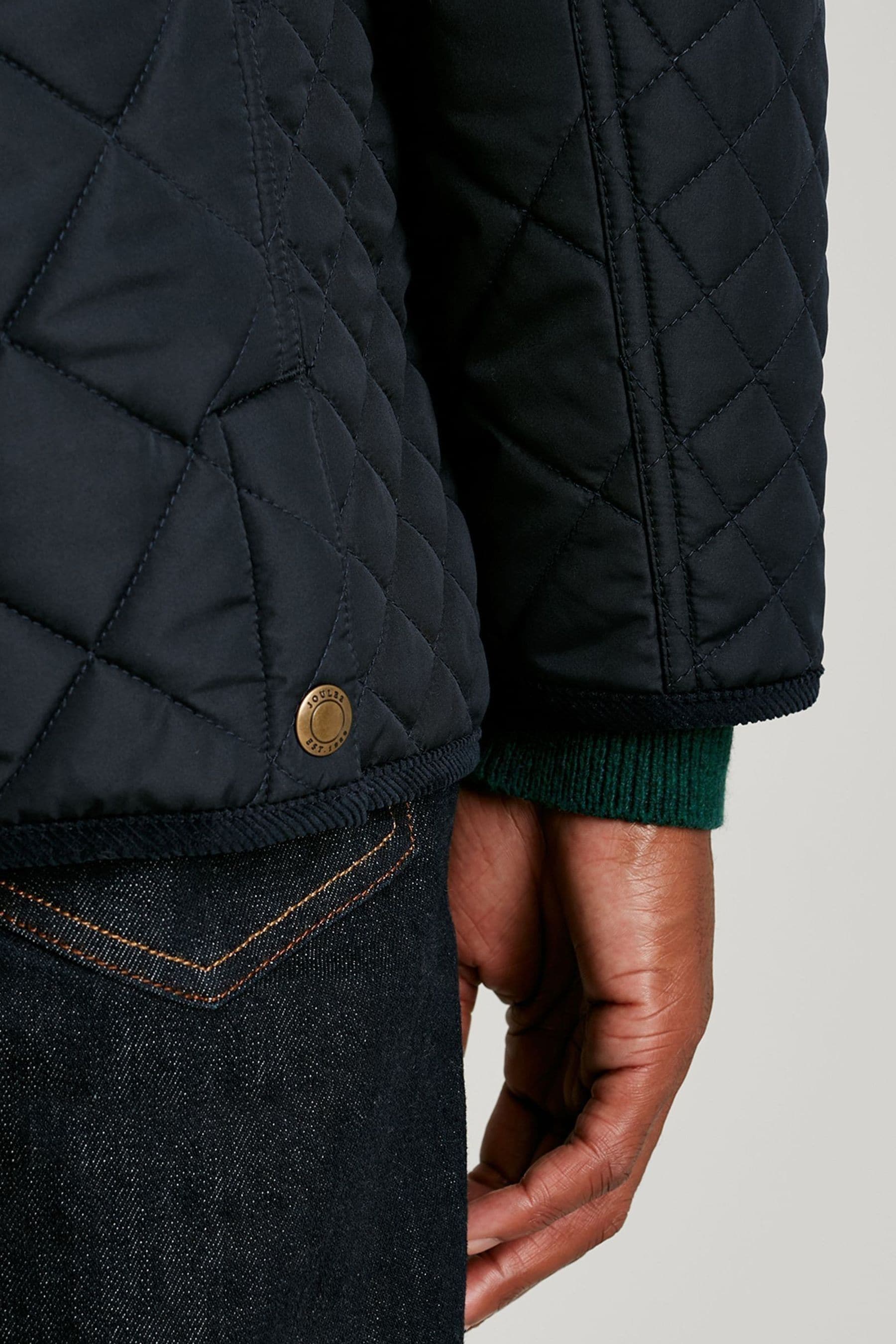 Buy Joules Blue Derwent Quilted Fleece Lined Jacket from Next Austria