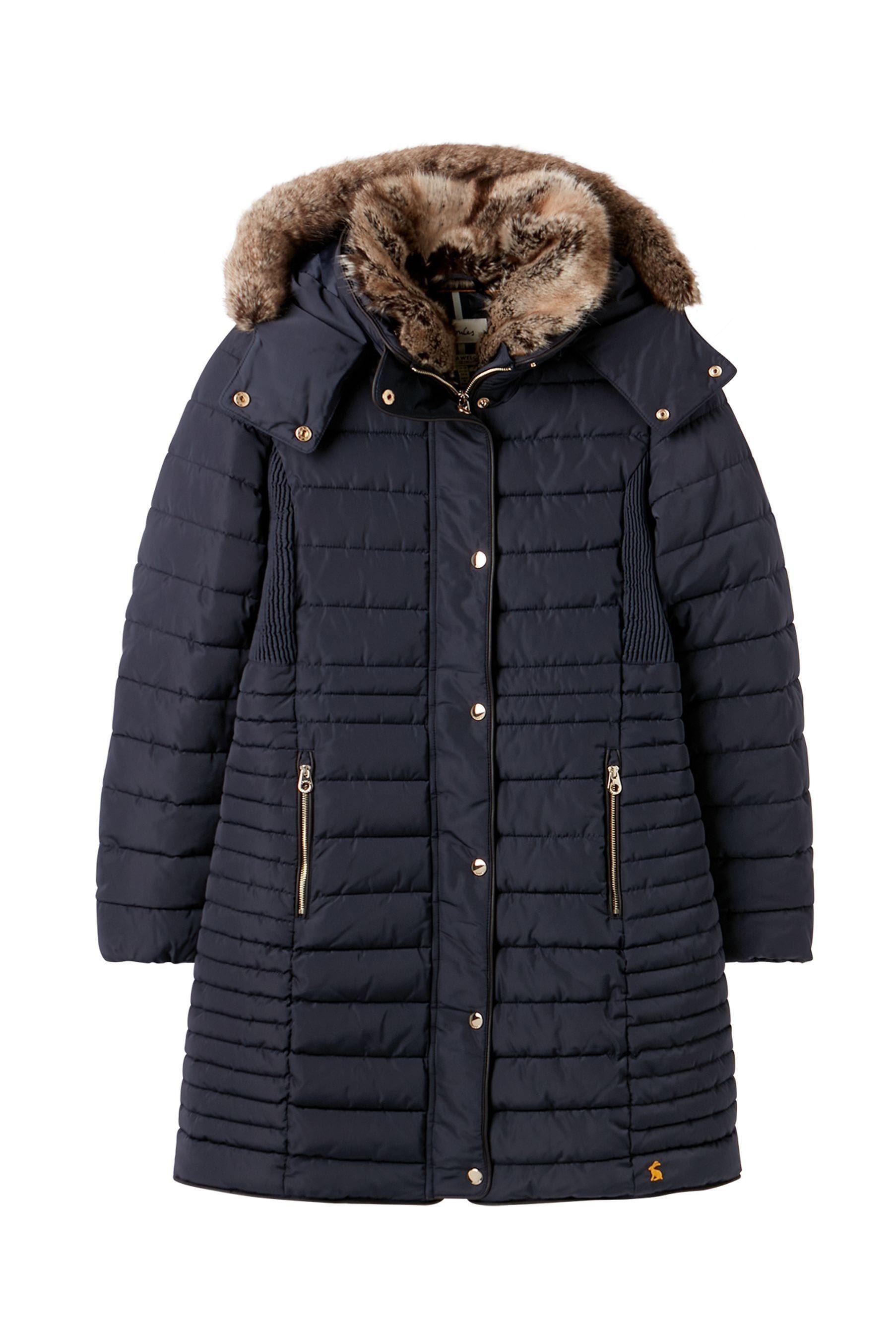 Buy Joules Blue Cherington Caldecott Update Coat from Next Luxembourg