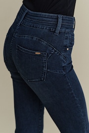 Inky Blue Denim Slim Lift And Shape Bootcut Jeans - Image 5 of 7