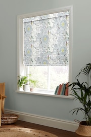 Cath Kidston Mint Power To The Peaceful Made To Measure Roman 100% Cotton Blinds - Image 2 of 6