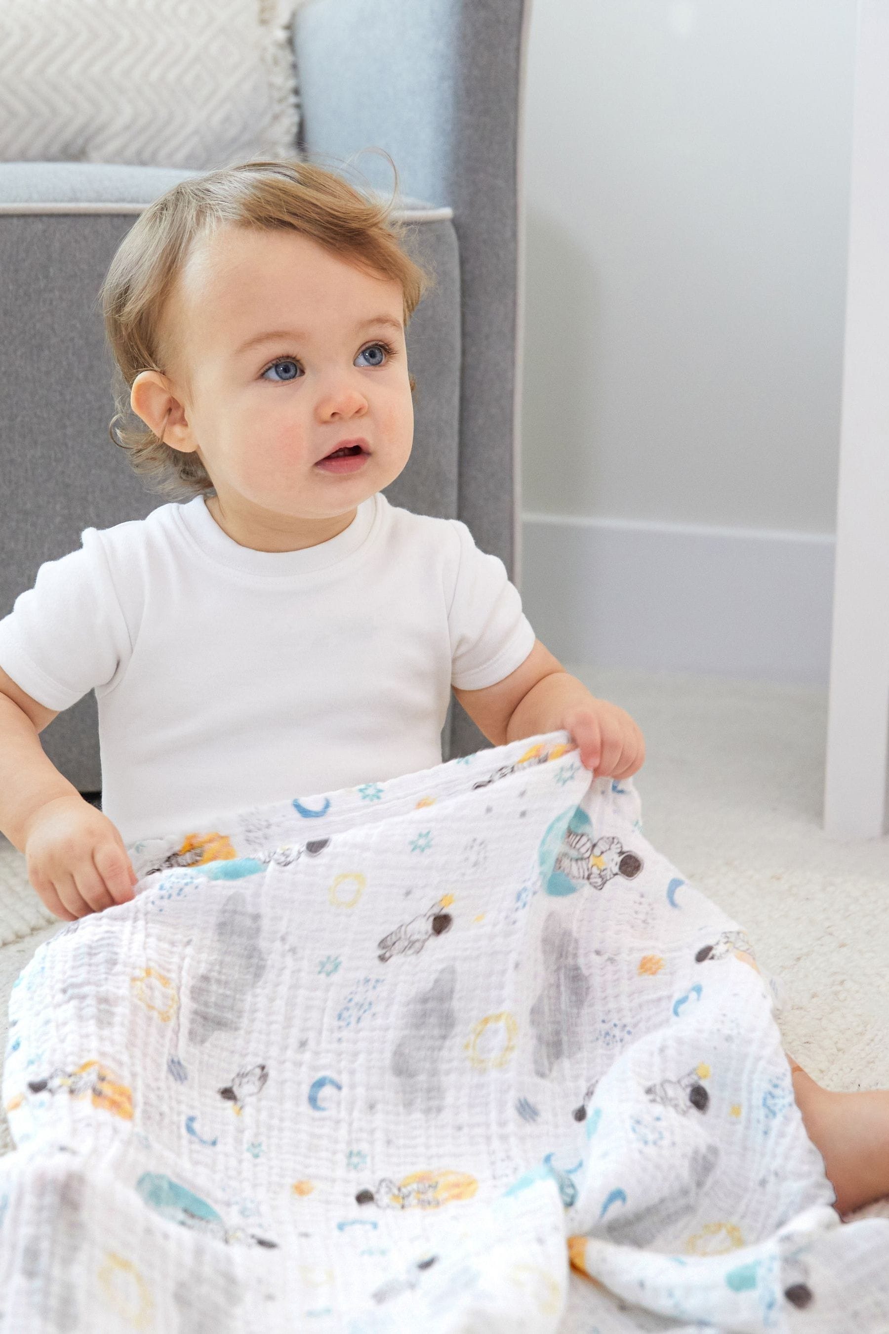 Buy aden anais Space Explorers Essentials 100 Cotton Muslin Squares 5 Pack from Next Singapore