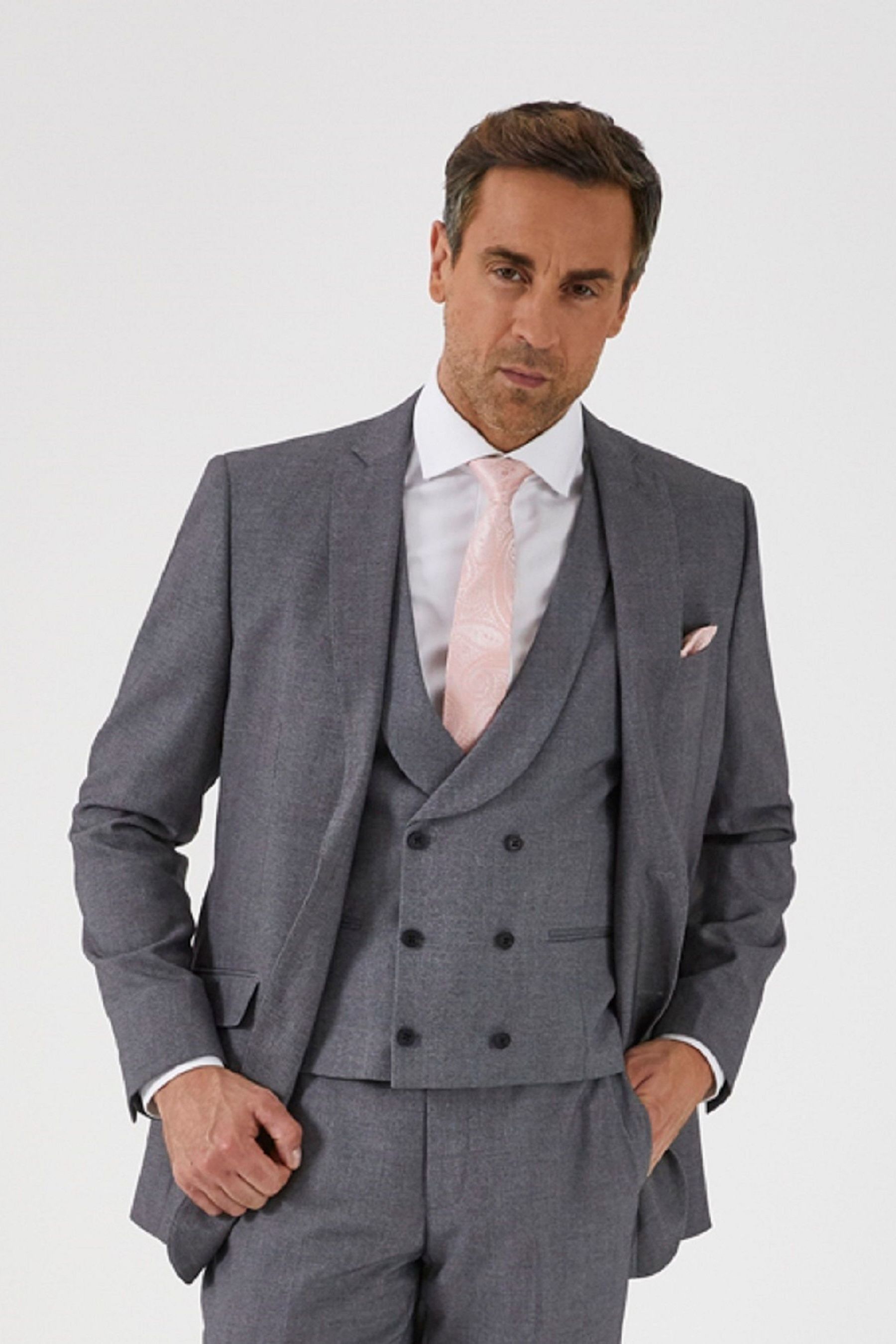 Buy Skopes Silver Harcourt Slim Fit Suit Jacket from Next Luxembourg