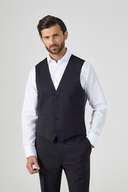 Skopes Black Montague Suit: Waistcoat - Image 4 of 6