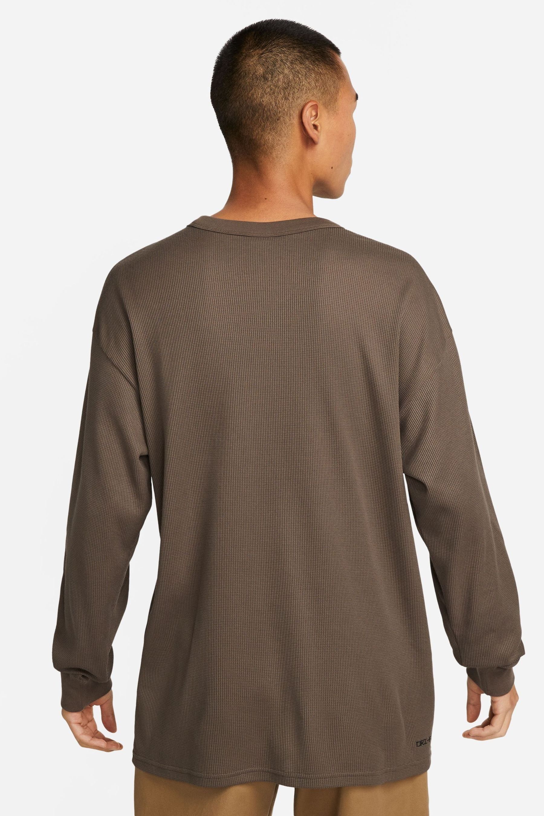 Buy Nike Brown Sports Utility Longsleeve T Shirt from Next Ireland