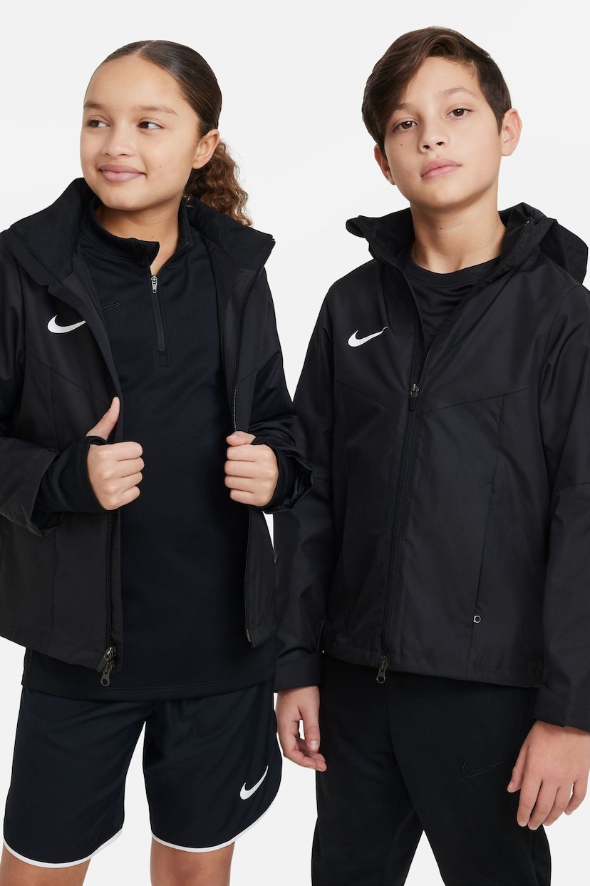 Nike Black Dri-FIT Academy Training Rain Jacket - Image 3 of 10