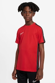 Nike Red Dri-FIT Academy Training T-Shirt - Image 1 of 7