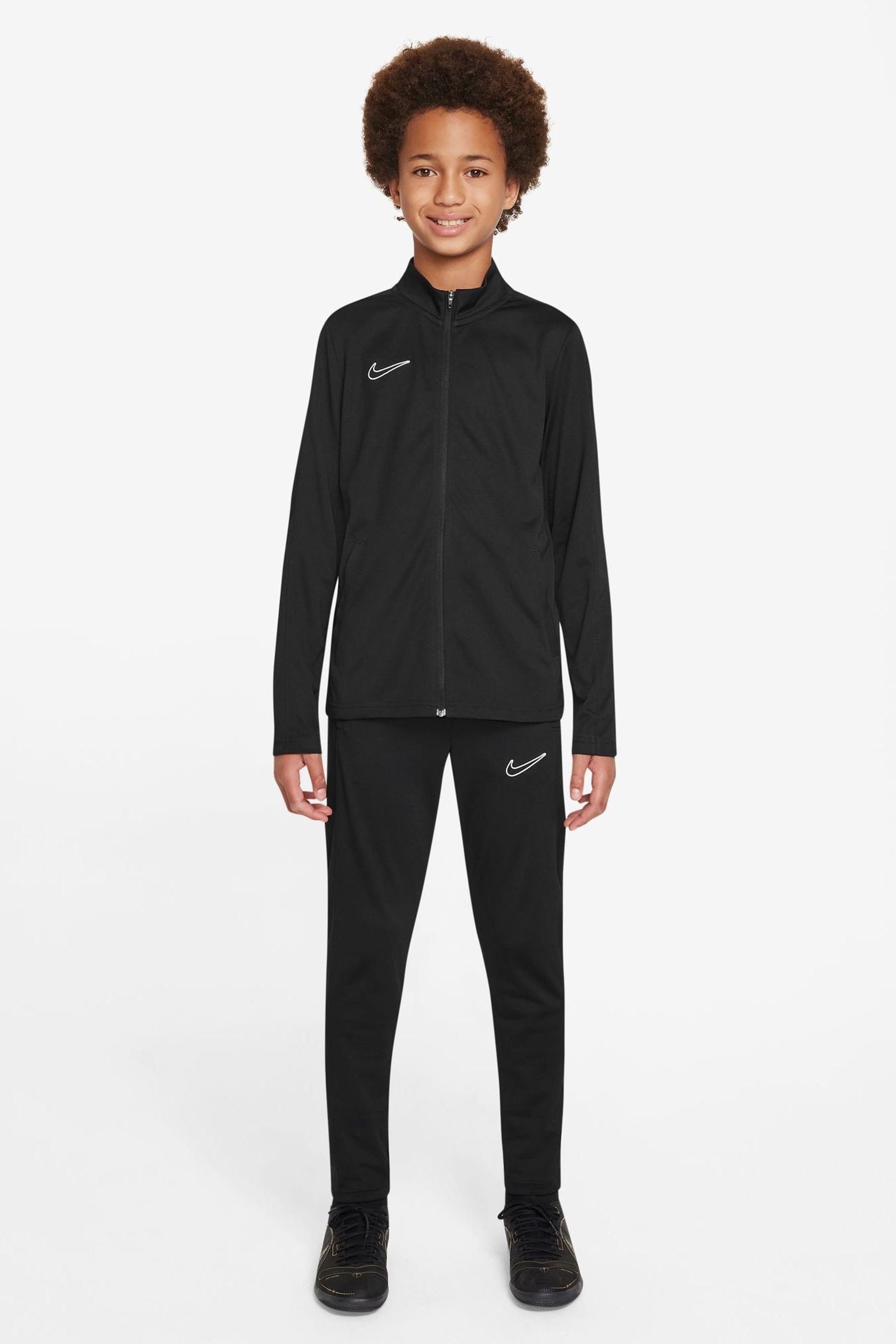 Buy Nike Black White Dri FIT Academy Training Tracksuit from Next Luxembourg