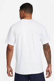 Nike White Dri-FIT Hyverse Training T-Shirt - Image 3 of 4