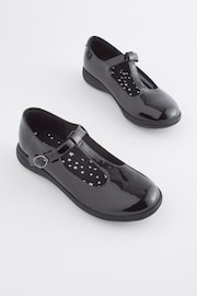 Black School Slim T-Bar Shoes - Image 1 of 5