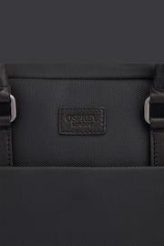 OSPREY LONDON Waxed Canvas & Glazed Calf Leather Grantham Laptop Bag - Image 7 of 7