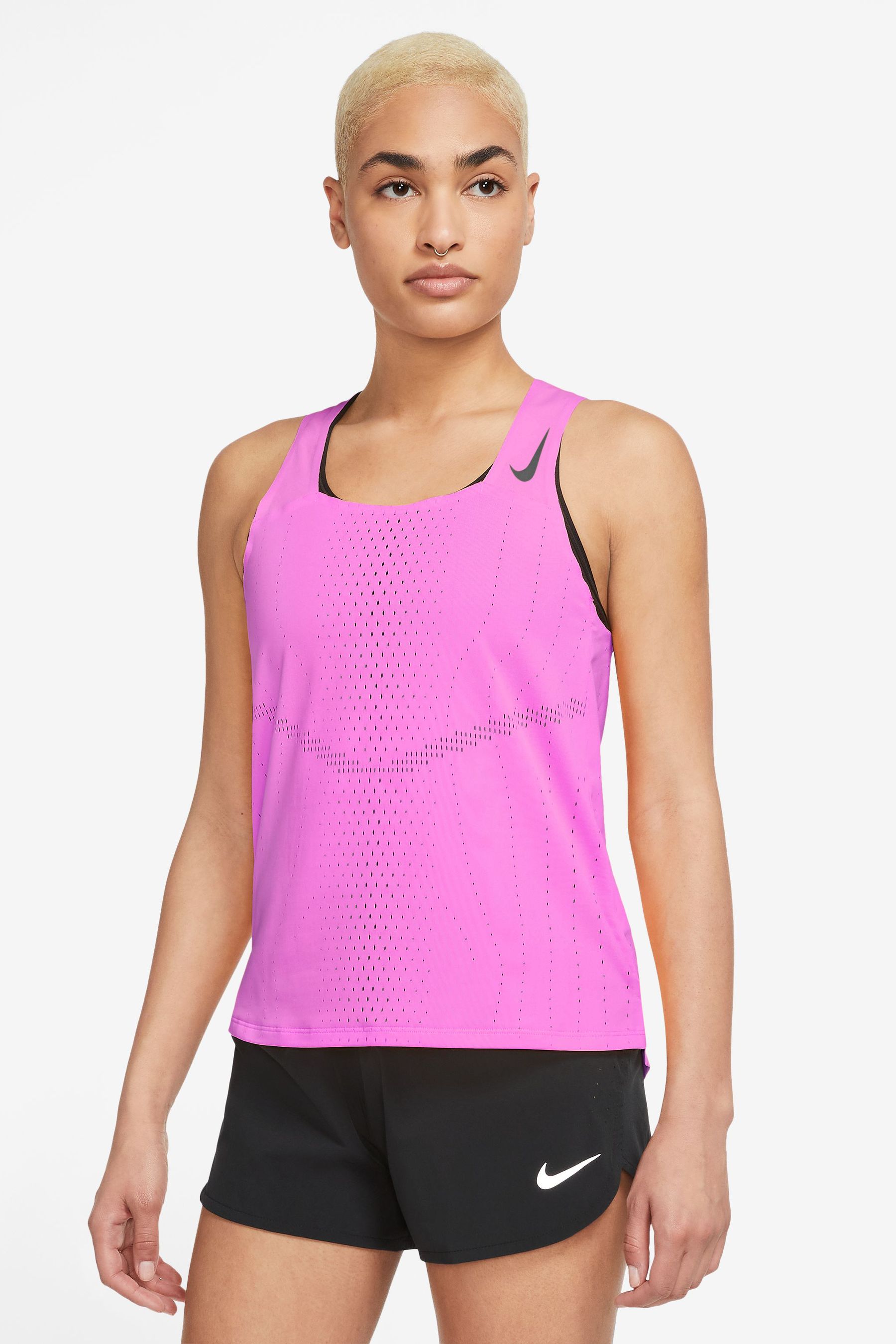 Buy Nike Pink Dri FIT ADV AeroSwift Racing Singlet from Next Estonia