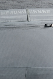 Nike Grey Dri-FIT Stride 5 Inch Running Shorts - Image 8 of 10