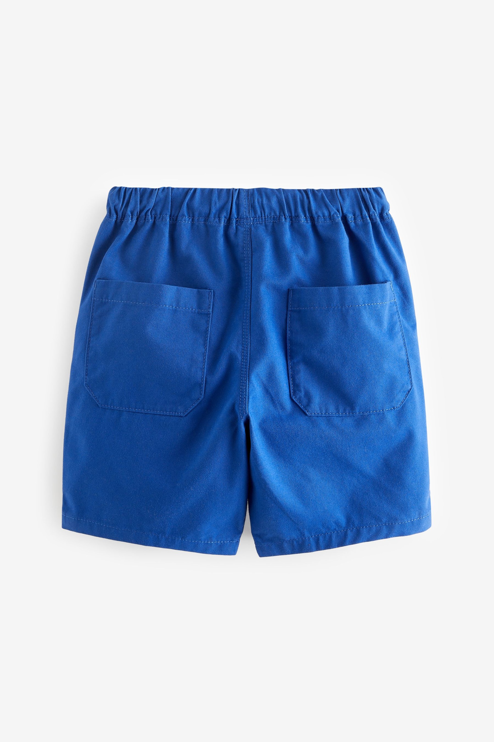 Cobalt Blue Single Pull-On Shorts (3-16yrs) - Image 2 of 3